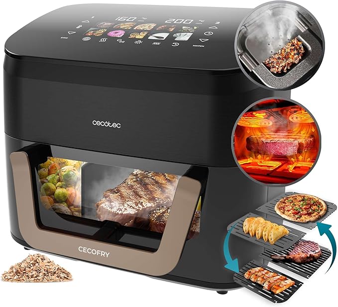 Cecotec Freidora de Aire 11 L tipo horno