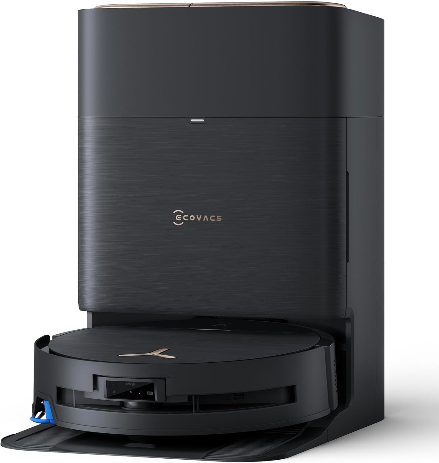 Mejores Robots Aspiradores Destacados 2025: ECOVACS DEEBOT X9 Pro Omni con base premium que lava y vacía